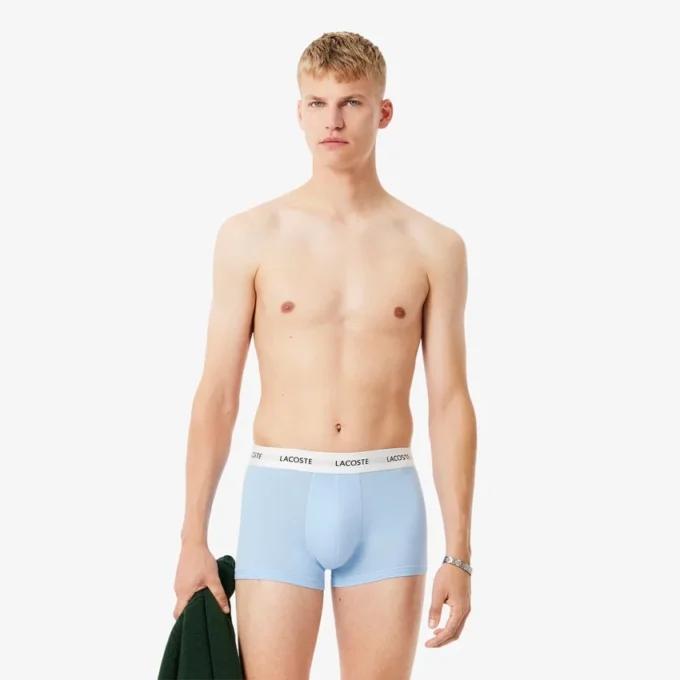 Pack de 3 bóxers de algodón elástico para hombre