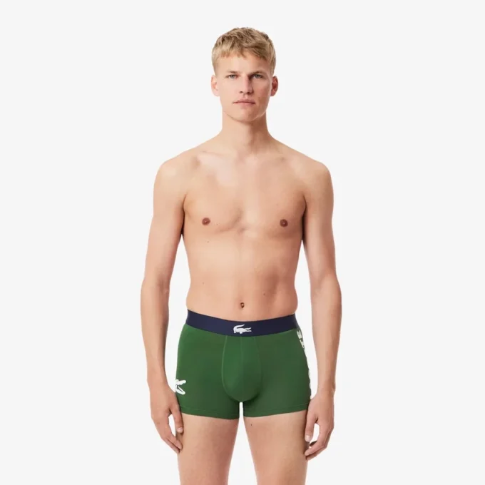 Pack de 3 bóxers de algodón elástico para hombre