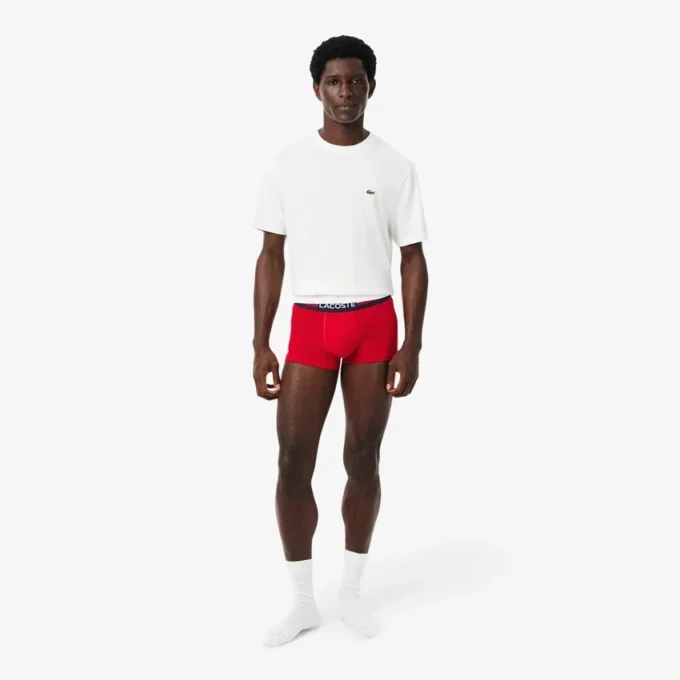 Pack de 3 bóxers de algodón elástico para hombre