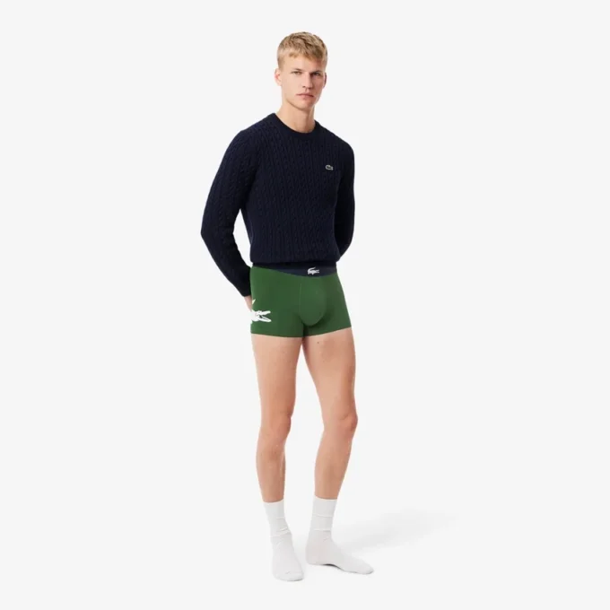 Pack de 3 bóxers de algodón elástico para hombre