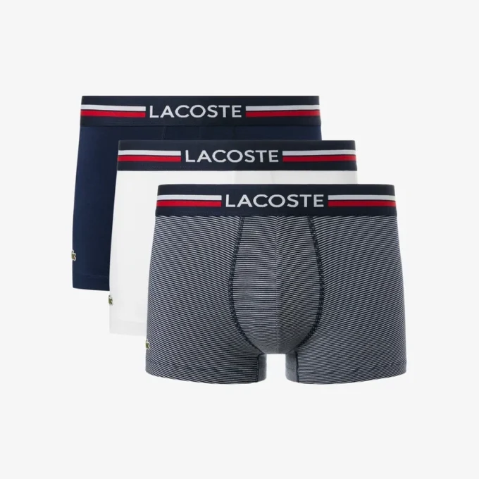 Pack de 3 bóxers de algodón elástico para hombre
