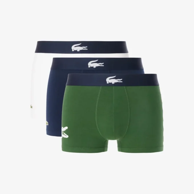 Pack de 3 bóxers de algodón elástico para hombre