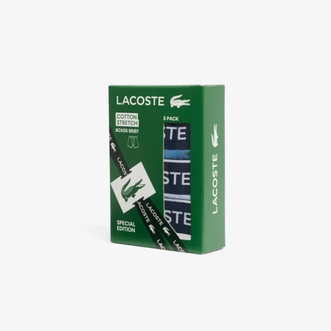Pack de 3 bóxers de algodón elástico para hombre