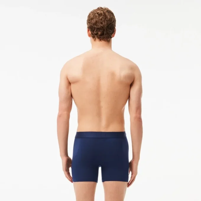 Pack de 3 bóxers de cintura con cocodrilo para hombre