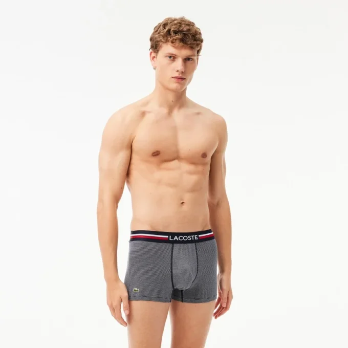 Pack de 3 bóxers de hombre con banda multicolor