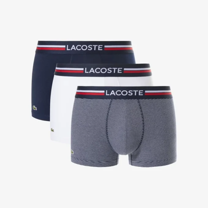 Pack de 3 bóxers de hombre con banda multicolor
