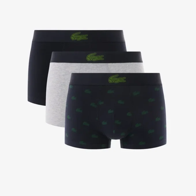 Pack de 3 bóxers de hombre con estampado de cocodrilo