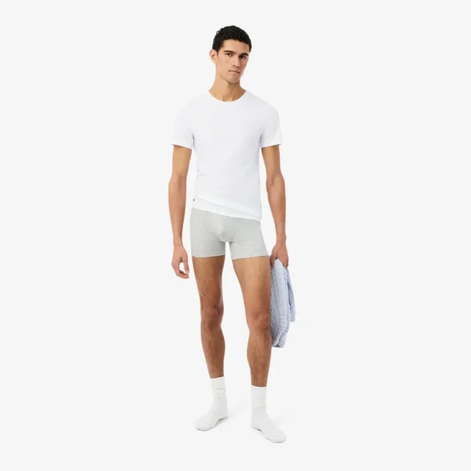 Pack de 3 camisetas interiores slim fit para hombre