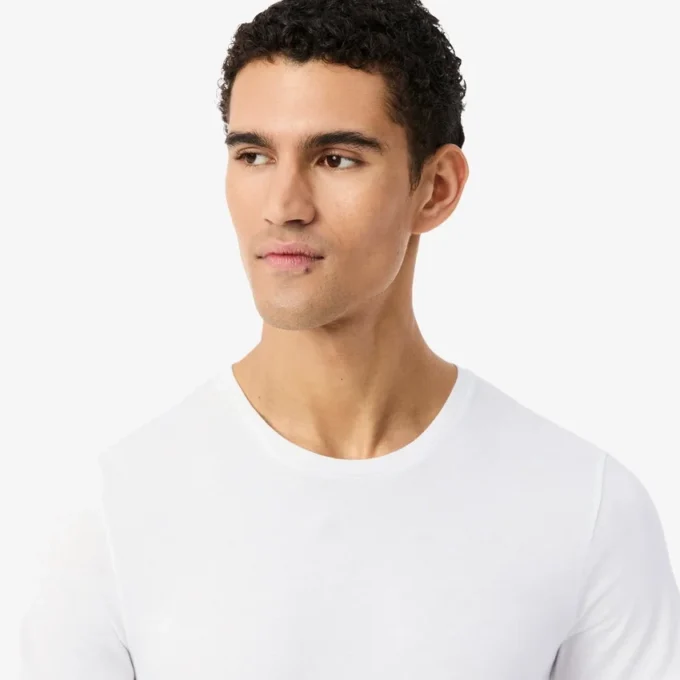 Pack de 3 camisetas interiores slim fit para hombre
