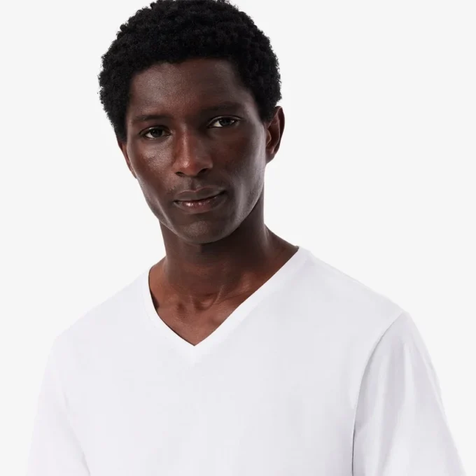 Pack de 3 camisetas interiores slim fit para hombre