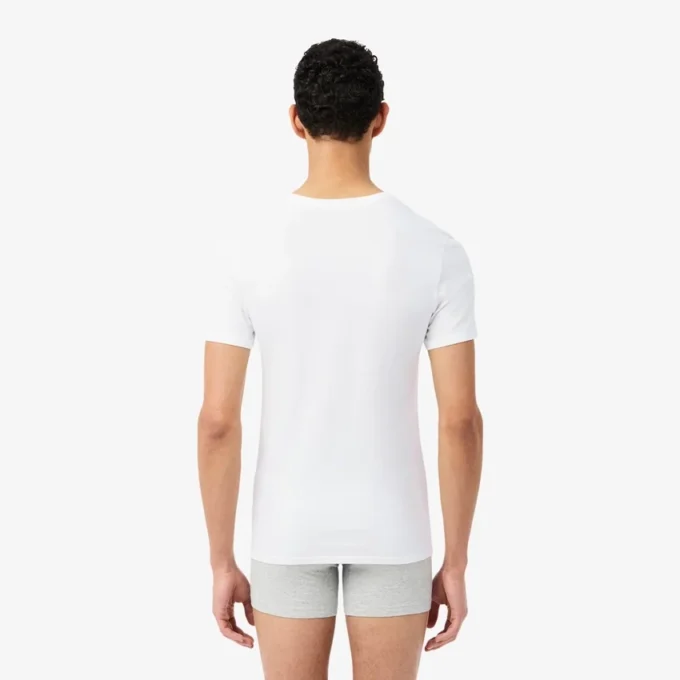 Pack de 3 camisetas interiores slim fit para hombre