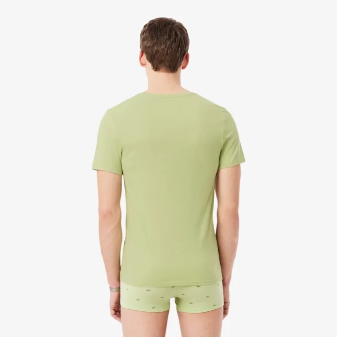 Pack de 3 camisetas interiores slim fit para hombre