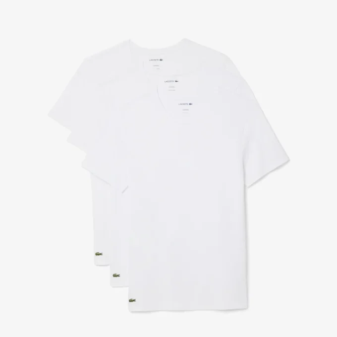 Pack de 3 camisetas interiores slim fit para hombre