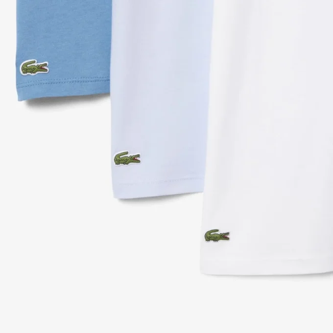 Pack de 3 camisetas interiores slim fit para hombre