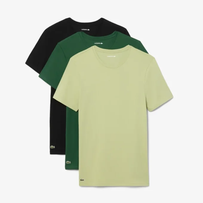 Pack de 3 camisetas interiores slim fit para hombre