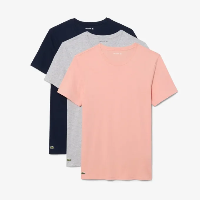 Pack de 3 camisetas interiores slim fit para hombre