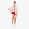 Pack de 3 slips de algodón con logotipo en la cintura para hombre