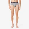 Pack de 3 slips de algodón con logotipo en la cintura para hombre