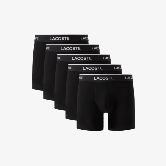 Pack de 5 bóxers de marca para hombre