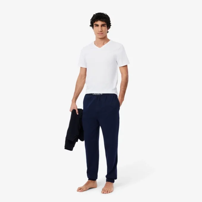 Pack de 5 camisetas interiores slim fit para hombre