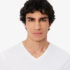 Pack de 5 camisetas interiores slim fit para hombre