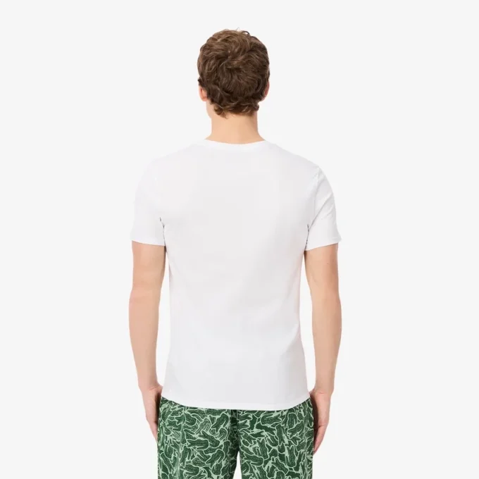 Pack de 5 camisetas interiores slim fit para hombre