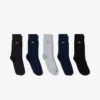 Pack de 5 pares de calcetines de algodón unisex