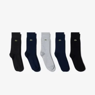 Pack de 5 pares de calcetines de algodón unisex