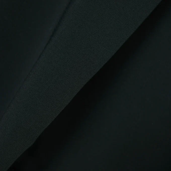 Pantalones anchos de mezcla de lana de pasarela