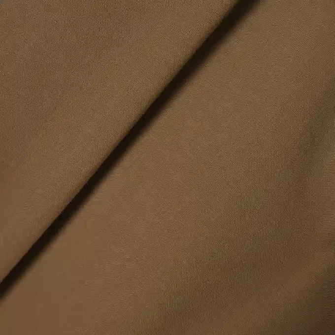 Pantalones anchos de mezcla de lana de pasarela