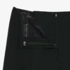 Pantalones anchos de mezcla de lana de pasarela