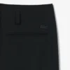 Pantalones anchos de mezcla de lana de pasarela