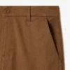 Pantalones cargo de algodón de corte recto para hombre