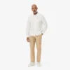 Pantalones cargo de algodón ligero de corte regular para hombre