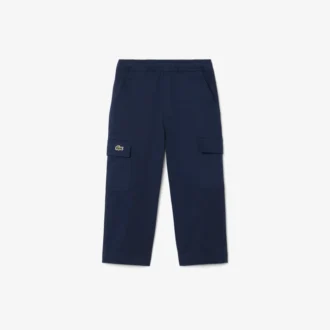 Pantalones cargo de sarga de algodón