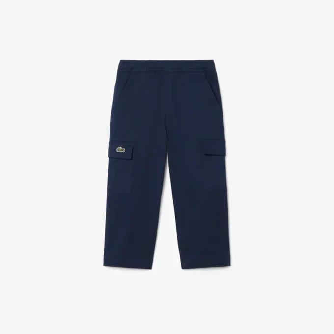 Pantalones cargo de sarga de algodón