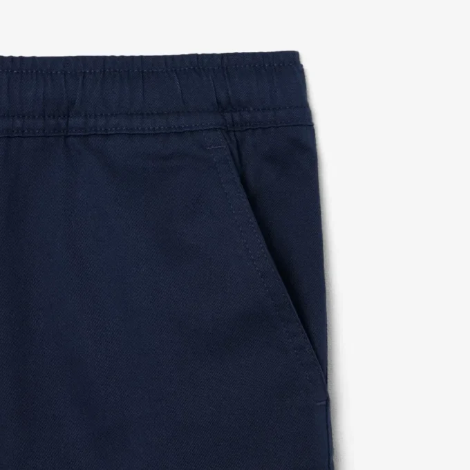 Pantalones cargo de sarga de algodón