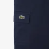 Pantalones cargo de sarga de algodón