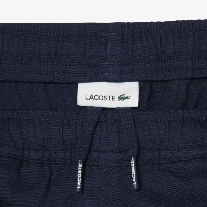 Pantalones cargo de sarga de algodón