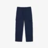Pantalones cargo de sarga de algodón para niño