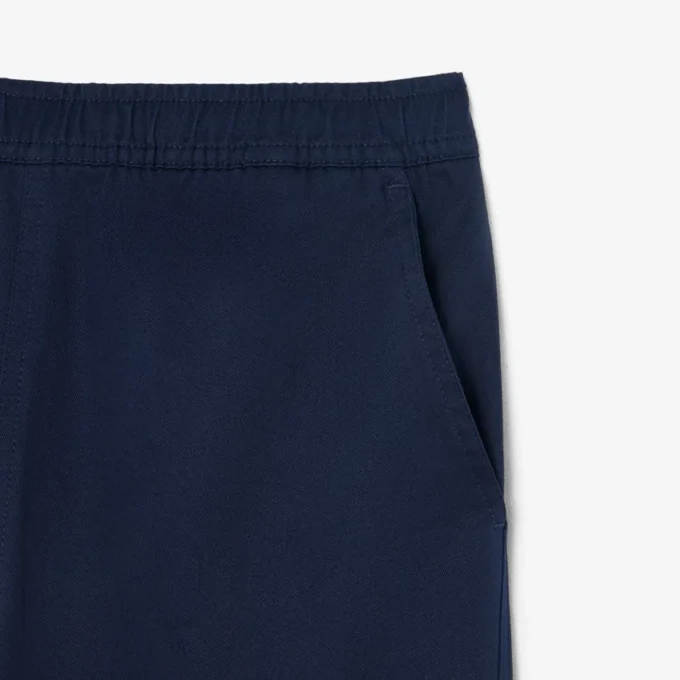 Pantalones cargo de sarga de algodón para niño