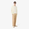 Pantalones chinos de algodón de corte recto