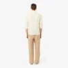 Pantalones chinos de algodón de corte recto