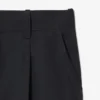 Pantalones chinos de algodón de corte recto