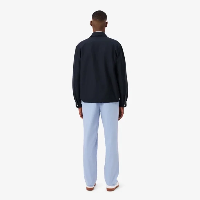 Pantalones chinos de algodón de corte regular