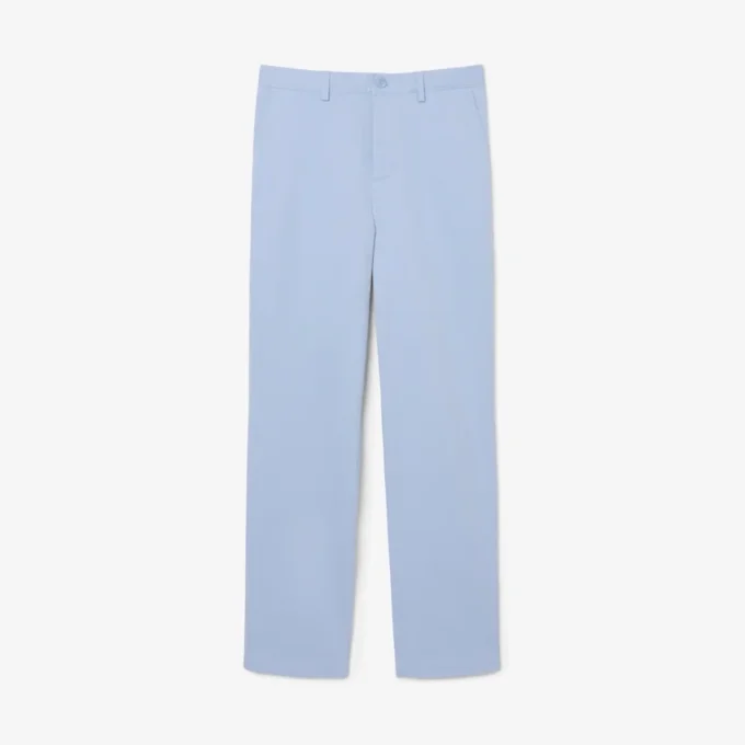 Pantalones chinos de algodón de corte regular