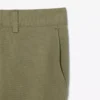Pantalones chinos de algodón de corte regular