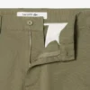 Pantalones chinos de algodón de corte regular
