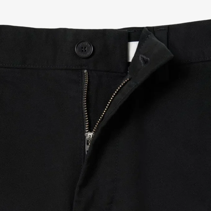 Pantalones chinos de algodón de corte regular