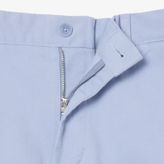 Pantalones chinos de algodón de corte regular